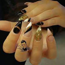 See more ideas about körmök, köröm, körömötletek. Instagram Photo By Tony S Nails May 3 2016 At 12 55am Utc Pepino Nail Art Gold Nails Matte Nails Design Stiletto Nails Designs