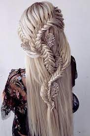 42 Half Up Half Down Ideas For Wedding Hairstyles Coiffure Mariage Idees De Coiffures Coiffure