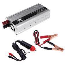In the first circuit diagram, we have built a very very simple dc to ac converter with a single transistor only. 1500w Watt Dc 12v To Ac 220v Portable Car Power Inverter Charger Voltage Converter 12v To 220v Transformer Eclats Antivols