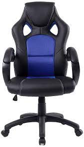 high back swivel racing office chair ergonomic gaming bucket seat tilt height adjustment headrest chair arm chair styles arm chairs living room