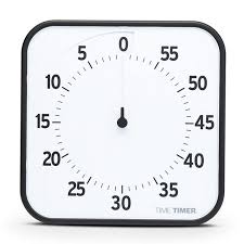 When setting the timer, you can click the test button to preview the alert and check the sound volume. Time Timer 12 Zoll Gross 30x30cm Mit Dry Erase Card 61 95