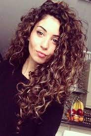 Hair Curly Highlights Shape 28 Ideas Curly Hair Styles Long Hair Styles Hair Styles