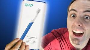 Hold handle in one hand, head in the other, bristles pointing away from you. Quip Electric Toothbrush Battery Replacement Youtube