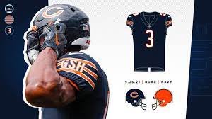 2021 Chicago Bears Jersey Schedule
