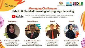 Foreword viiforewordminister of education malaysiaassalamualaikum wbt and salam 1malaysia,the concept of blended learning has widely diverged to include a wide varietyof synthesis in learning methods until 2006, when the first handbook of blendedlearning was published. Live Webinar Managing Challenges Hybrid Blended Learning In Language Learning Youtube