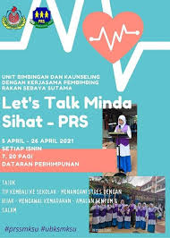 Prinsip perkhidmatan pembimbing rakan sebaya bersedia dan rela membantu rakan yang memerlukan bantuan tanpa mengira agama, bangsa, jantina, kedudukan, perlakuan dan fizikal. Program Let S Talk Minda Sihat Prs Smk Saujana Utama