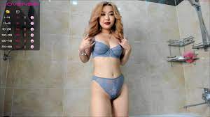 Koreanna_888 takes shower and cums with lush and dildo