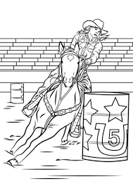 Bull riding coloring pages high quality template. Horse Barrel Racing Coloring Page From Rodeo Category Select From 27057 Printable Crafts Of Cartoons Natur Horse Coloring Horse Coloring Pages Horse Drawings