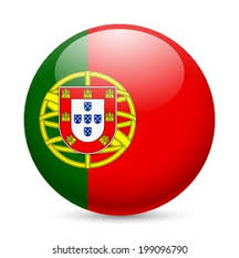 The portugal national football team (portuguese: Flag Portugal Round Glossy Icon Button Stock Vector Royalty Free 199096790