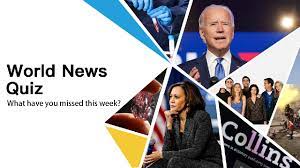 So if you are a news hound or a quiz addict, let's try to game that quiz. World News Quiz What Have You Missed This Week Cgtn