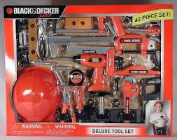Black And Decker Stackable Tool Box Black And Decker Junior 42 Piece Deluxe Tool Set Visit The Image Link More Details Tool Set Black Decker Pretend Play Toys
