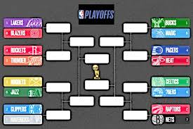 Lakers surge to nba title. Here S A Free Printable 2020 Nba Playoff Bracket In Pdf Interbasket