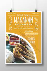 Poster makanan khas nusantara adalah poster pendidikan dengan gambar berbagai makanan khas nusantara.dengan poster ini, anak akan mengerti dan mengenal berbagai jenis masakan asli nusantara seperti mangut, coto, kupat tahu, kaledo, gudeg, lakso dan sebagainya. Festival Makanan Indonesia Poster Ai Free Download Pikbest