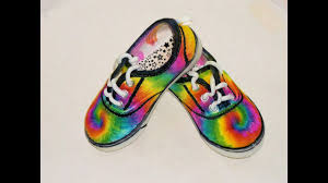 Straying from my usual type of post, i got a little crafty and decided to make a post about something i did myself while patrick was out of town! Tie Dye Shoes Using Permanent Markets Diy Ways