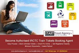 Become Authorised Irctc Train Tickets Booking Agent Easy Process Book Unlimited Tickets Check P Online Travel Agent Travel Agency Train Ticket Booking