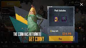 Ah Yes I D Love To Spend 25 On A Corn Outfit Pubgmobile