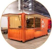 Conteneur d'expédition portable Bar Restaurant préfabriqué 20ft 40ft  Conteneur Maison Conteneur Café Café Café Café