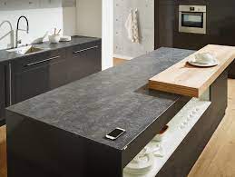 Plan de travail en stratifié aspect pierre foncé l180xp62xep2,6cmref.:344266. Plans De Travail En Stratifie Lechner