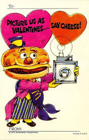 Vintage Mcdonalds Valentine Cards Mcdonalds Valentine Vintage Valentine Cards Retro Valentines Valentines Cards