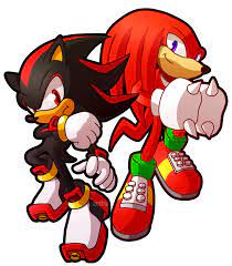 Sprite Redraw Shadow And Knuckles Sonic Heroes Sonic Fan Art Sonic Art
