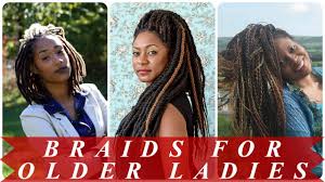With huge hair and crochet braids like this, you will be the main attraction wherever you decide to go. Best Braids For Older Black Ladies Youtube