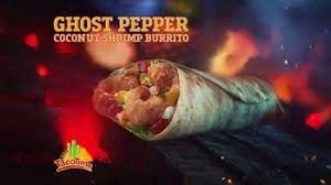 This authentic mexican hot sauce is crafted from red peppers and a blend of rich spices, delicious on everything from tacos and burritos to eggs, fish, and more. Tacotime Ghost Pepper Coconut Shrimp Burrito Tv Commercial Secret Ingredient Ispot Tv