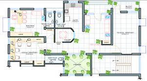 Office Plan Cadbull In 2020 Office Plan How To Plan Building Layout