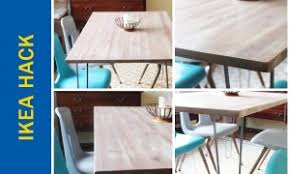 There are plenty of online ikea communities which take pride in explaining how they 'hack' ikea. Dining Table Ikea Hack