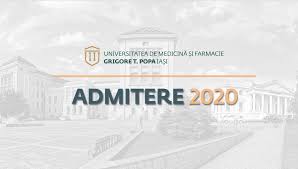 Metodologia De Admitere Pentru Anul Universitar 2020 2021 News Umf Iasi
