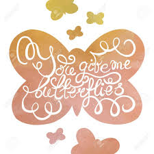 Maybe you would like to learn more about one of these? Butterflies With Hand Drawn Typography Poster Romantic Quote Royalty Free Cliparts Vectors And Stock Illustration Image 44524178