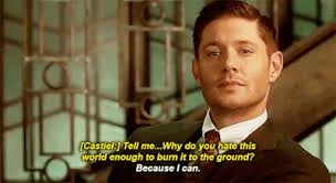 14x10: Dean Free Will Winchester, Destiel, TFW, and the Only Win