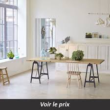 Table Plateau Bois Pied Metal Quel Modele Choisir Table Salle A Manger Idee Deco Table Table A Manger Treteaux