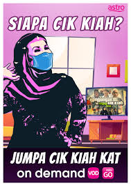 Rombongan cik kiah ke kelana jaya lanzamiento: Siapa Cik Kiah Ni Jom Jumpa Cik Kiah Di Saluran Astro Gempak