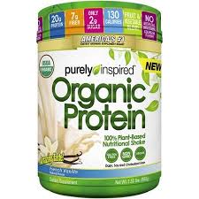 Purely Inspired French Vanilla Organic Protein Shake Mix 1 50 Lbs Walmart Com Organic Protein Shakes Organic Plant Protein Powder Organic Protein