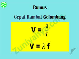Gelombang transversal adalah gelombang yang arah getarnya tegak lurus dengan arah rambat gelombang. Materi Lengkap Rumus Gelombang Beserta Contoh Soal Dan Gambar