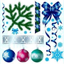 A Variety Of Christmas Decorations Vector Material Http All Free Download Com Christmas Decoration Items Christmas Decorations Christmas