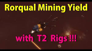 The rorqual serves a number of purposes excellently. Rorqual Mining Yield With T2 Rigs Eve Online Youtube
