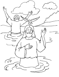 John baptizing jesus clip art. Baptism Coloring Pages Best Coloring Pages For Kids