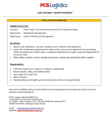 Kadaran pengguna untuk kerja kosong kerajaan 2017: Mohon Segera Untuk Jawatan Kosong Di Pos Logistics Berhad Jun 2017 Appjawatan Malaysia