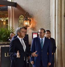 Es un abogado, académico y político mexicano.… Se Reunen Alfonso Navarrete Prida Y Miguel Angel Mancera Espinosa Portalpolitico Tv