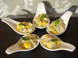 Aujourd'hui, je vous propose une recette utilisant un produit de mon. Cuilleres Aperitives Les Delices De Caroline