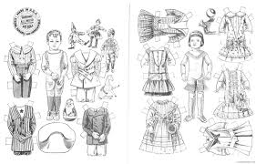 Previously we posted some crafts you can do and now i'm posting some printables you can use to have some fun. Paper Dolls Coloring Pages For Girls Paper Doll Printable 2021 0958 Coloring4free Coloring4free Com