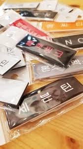 Kpop Idol Name Tag Blackpink Seventeen Bts Army Monbebe Kpop Etsy Name Tags Kpop Idol Kpop Merchandise