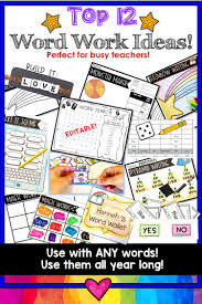 A Smart Money Saving Bundle That Includes Twelve Of My Student S Favorite Super Low Maintenance Yay For You Ha Word Work Busy Teacher Word Work Activities