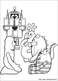 Find thousands of free and printable coloring pages and books on coloringpages.org! Yo Gabba Gabba Coloring Picture