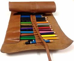 Diy Pencil Roll Case Leather Pencil Roll Diy Pencil Pencil Roll