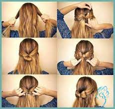 Schleife Aus Haaren Hair In 2019 Hair Styles Hair Und Pinterest Damen Frisuren Pinterest Frisuren Lange Haare Frisur Ideen