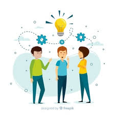Por lo tanto, cada empresa, actividad u organización debe hacer las reglas a seguir para su realización favorecen la obtención de ideas innovadoras. Concepto De Lluvia De Ideas Para La Pagina De Destino Vector Gratis