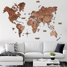 World map example fresh world map wall decal australia awesome map wall decor vintage map wallpaper mural for kids room permalink to 38 fresh wall decals quotes home interior wall decor beautiful furniture. Amazon Com Home Decor 3d Wood World Map Wall Art Large Wall Decor World Travel Map All Sizes M L Xl Xxl Any Occasion Gift Idea Wall Art For Home