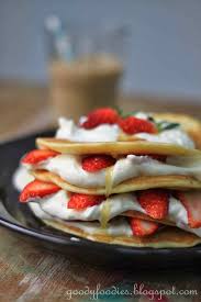 Recipe Pancakes With Korean Strawberries Whipped Cream Jamie Oliver Pancakeday Recipes Strawberry Whipped Cream Food